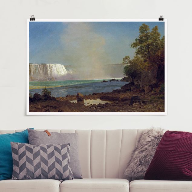 Dekoracja do kuchni Albert Bierstadt - Wodospad Niagara