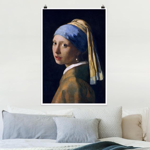 Dekoracja do kuchni Jan Vermeer van Delft - Dziewczyna z perłowymi kolczykami