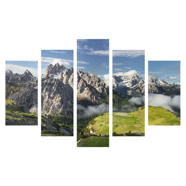 Obrazy krajobraz Alpy Włoskie