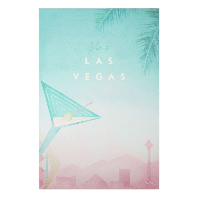 Nowoczesne obrazy do salonu Plakat podróżniczy - Viva Las Vegas