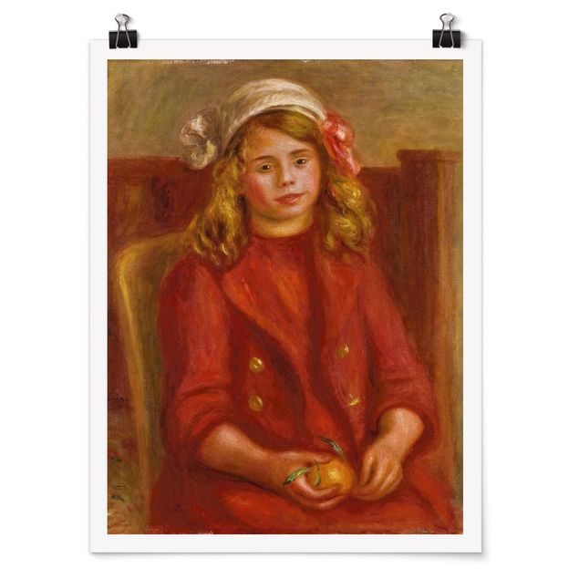 Impresjonizm obrazy Auguste Renoir - Młoda dziewczyna z pomarańczą