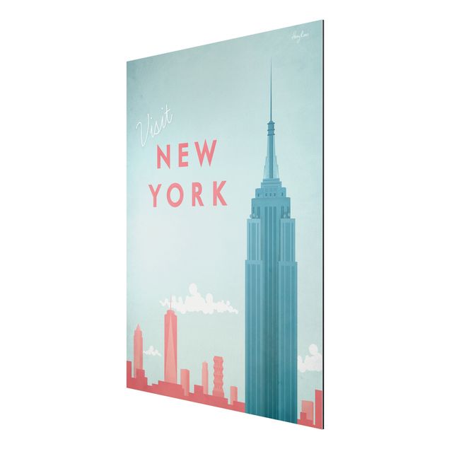 Obrazy vintage Plakat podróżniczy - Nowy Jork