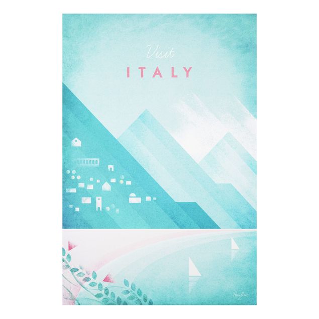 Obrazy do salonu Plakat podróżniczy - Włochy