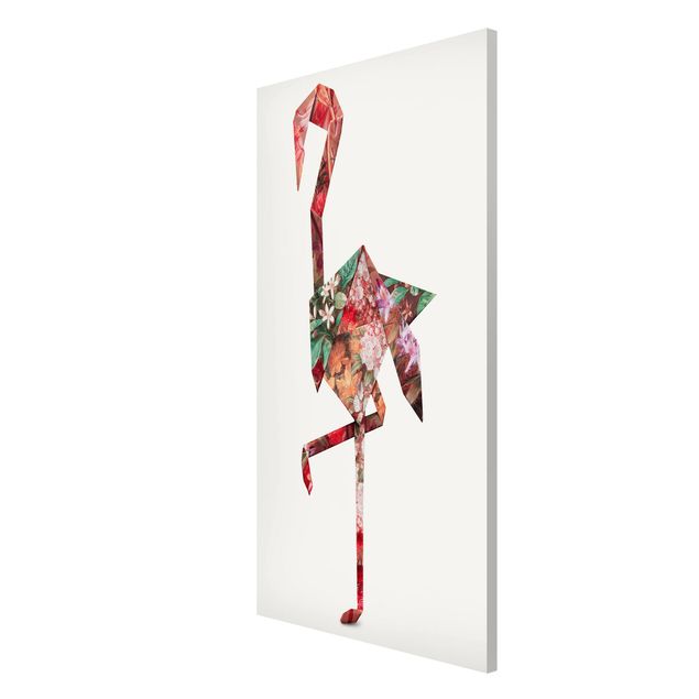 Obrazy nowoczesny Origami Flamingo