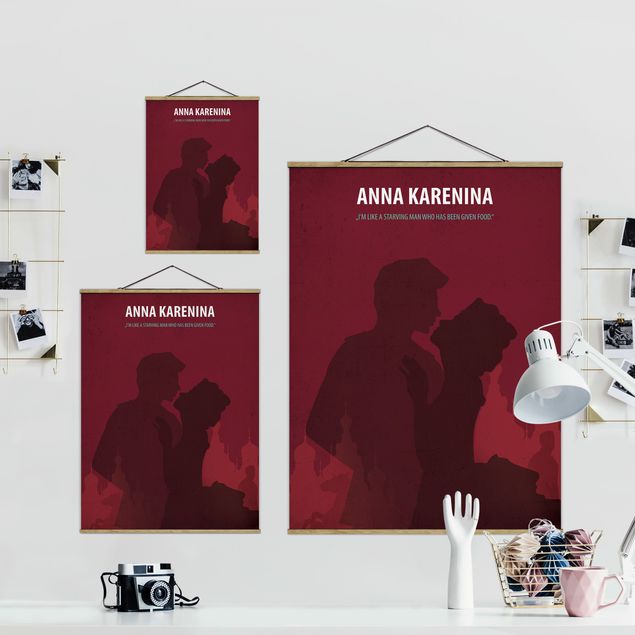 Obraz z czerwonym motywem Plakat filmowy Anna Karenina