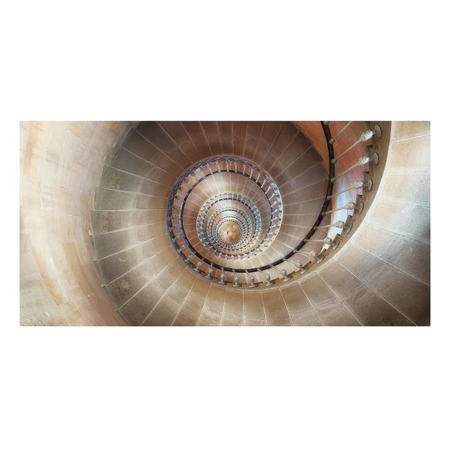 Obrazy do salonu nowoczesne Spiralne schody w Chicago
