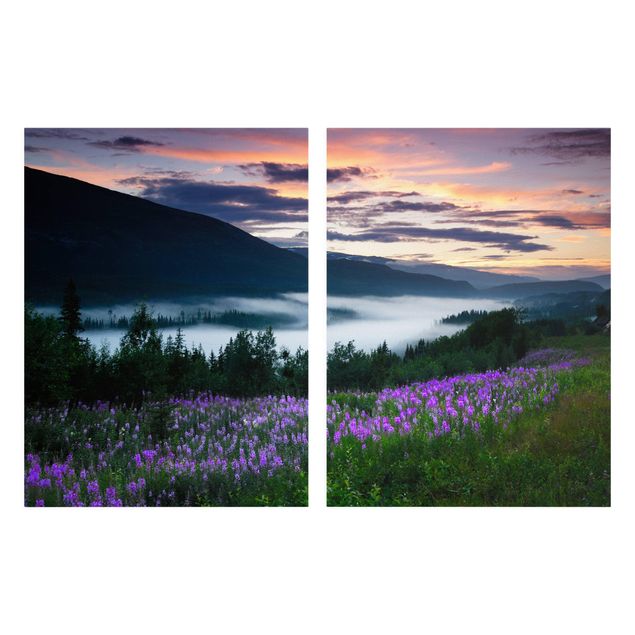 Obrazy natura Paradyzyjska dolina w Norwegii