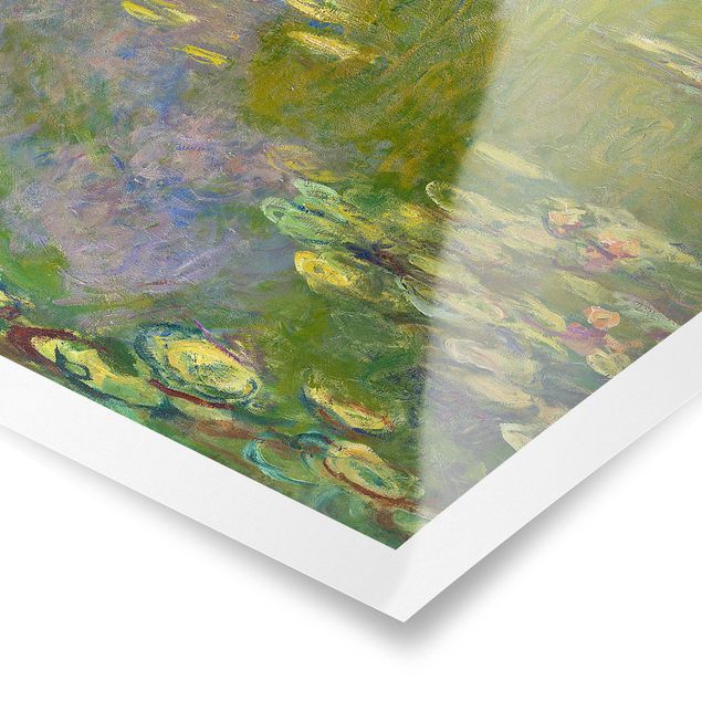 Obrazy kwiatowe Claude Monet - Zielone lilie wodne