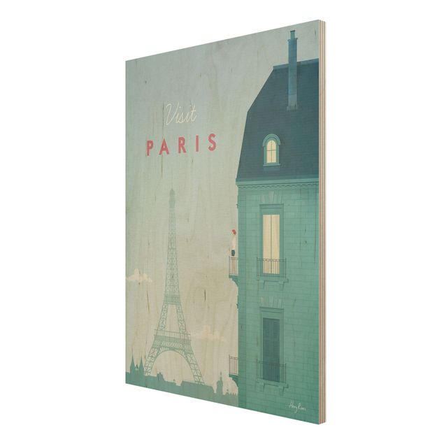 Obrazy na ścianę Plakat podróżniczy - Paryż