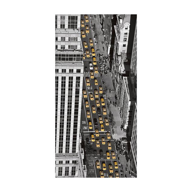 nowoczesny dywan Ruch taksówek na Manhattanie