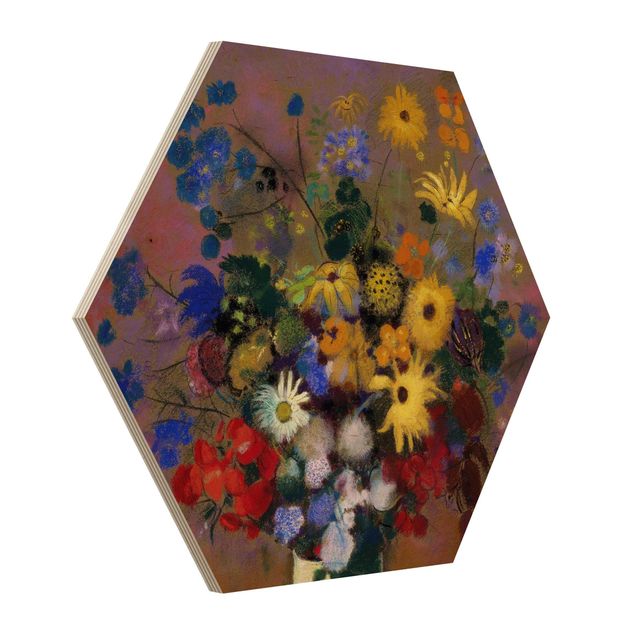 Reprodukcje obrazów Odilon Redon - Kwiaty w wazonie