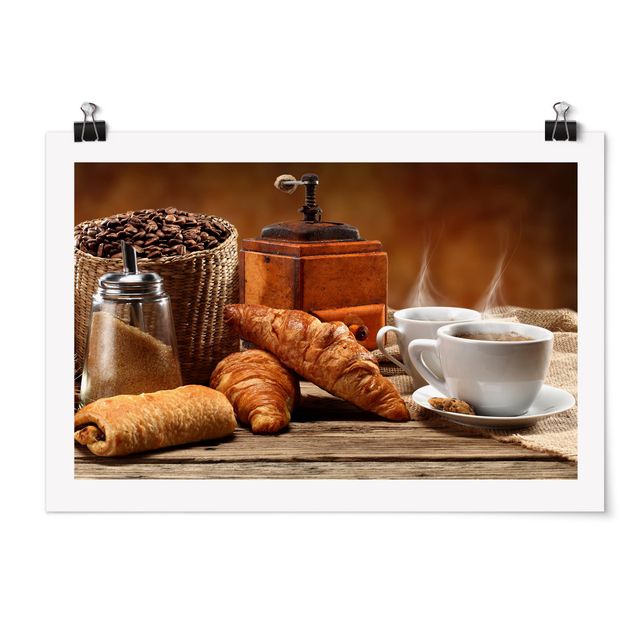 Obraz brązowy Stół śniadaniowy