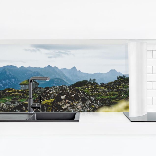 Panel ścienny do kuchni - Domek jednoosobowy w Norwegii