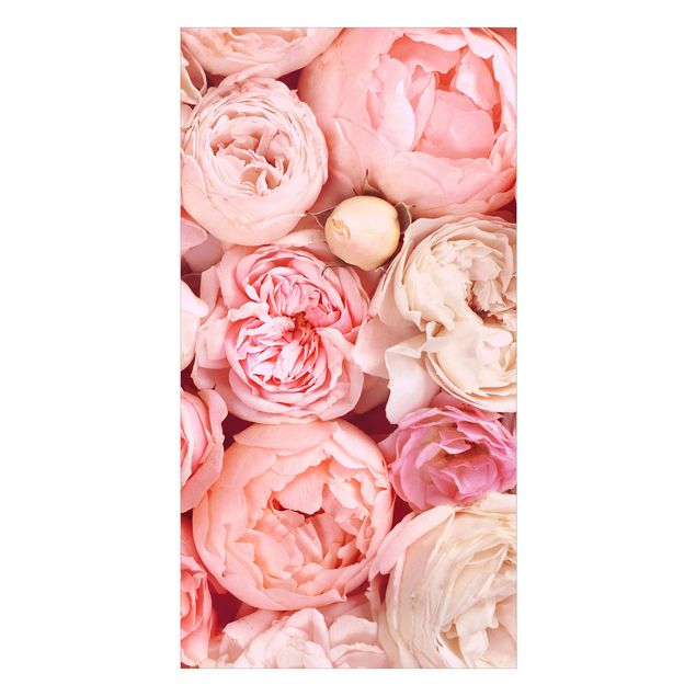 Tylna ścianka prysznicowa - Roses Rosé Coral Shabby