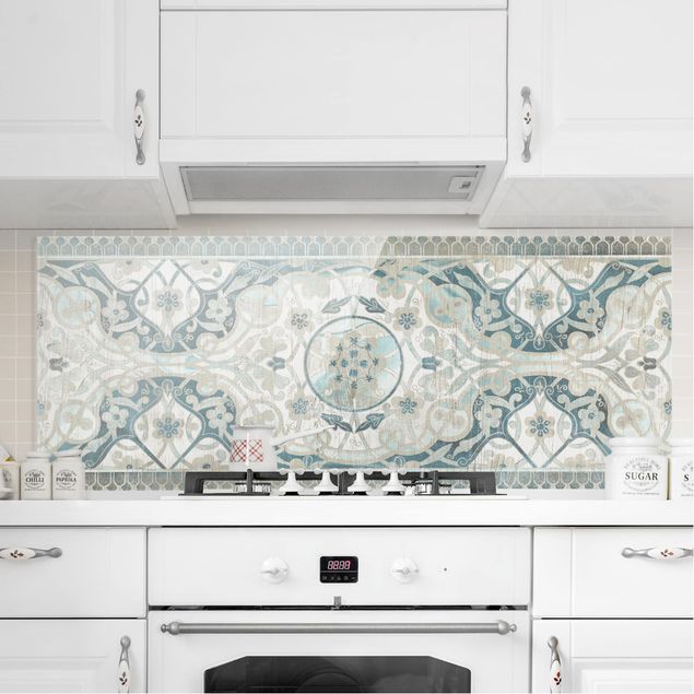 Dekoracja do kuchni Panel drewniany Persian Vintage I