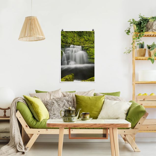 Obrazy do salonu Niższy wodospad McLean w Nowej Zelandii