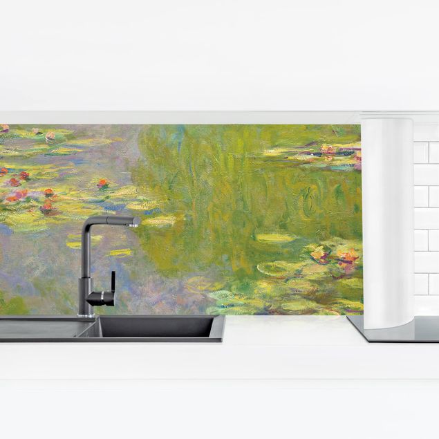 Folia samoprzylepna Claude Monet - Zielone lilie wodne