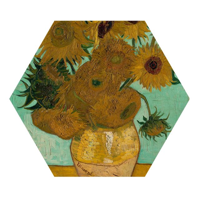 Obrazy na ścianę Vincent van Gogh - Wazon ze słonecznikami