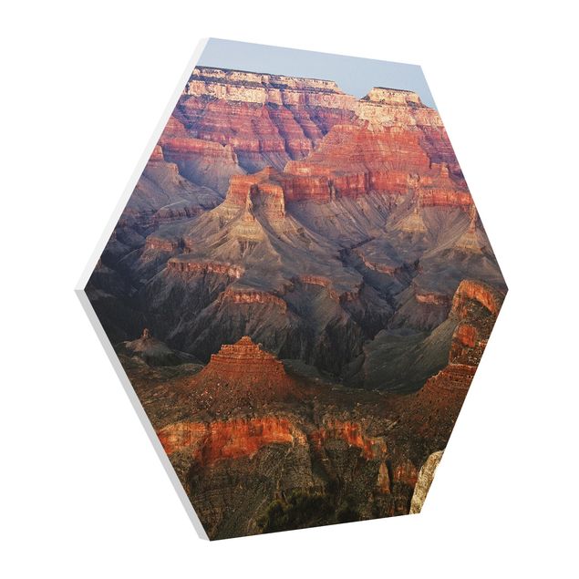 Obrazy z górami Grand Canyon po zachodzie słońca