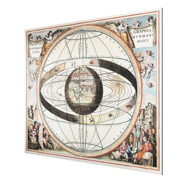 Obrazy duchowość Antyczny zabytkowy atlas gwiazd