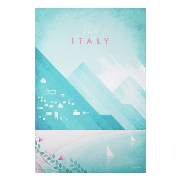 Nowoczesne obrazy do salonu Plakat podróżniczy - Włochy
