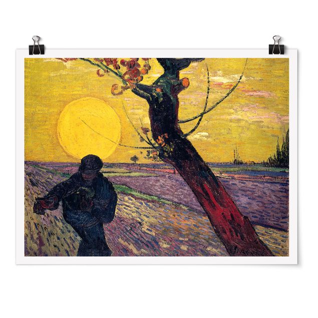 Obrazy impresjonistyczne Vincent van Gogh - Siewca
