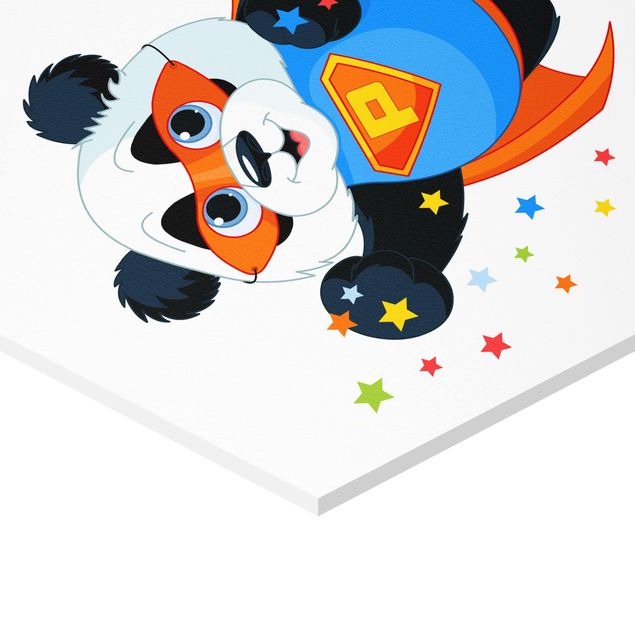 Obraz heksagonalny z Forex - Super Panda