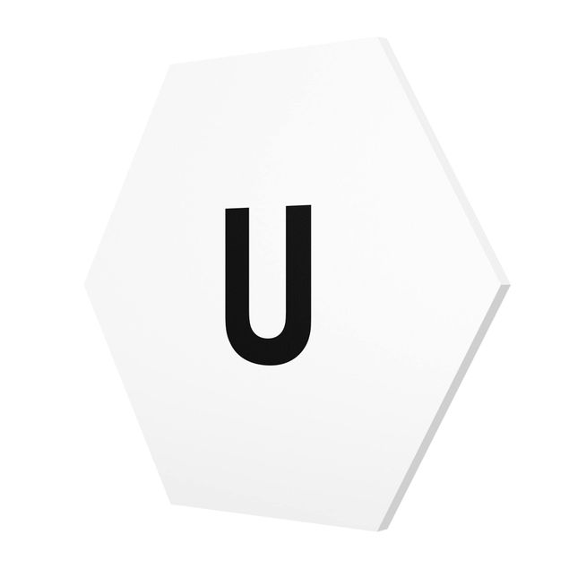 Obrazy Biała litera U