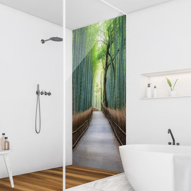 Tylna ścianka prysznicowa - The Path Through The Bamboo