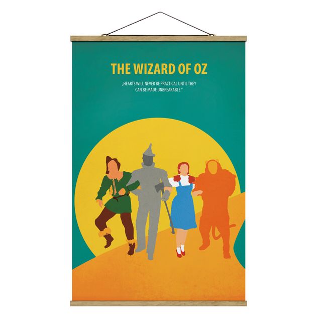 Obrazy nowoczesne Plakat filmowy Czarnoksiężnika z Krainy Oz