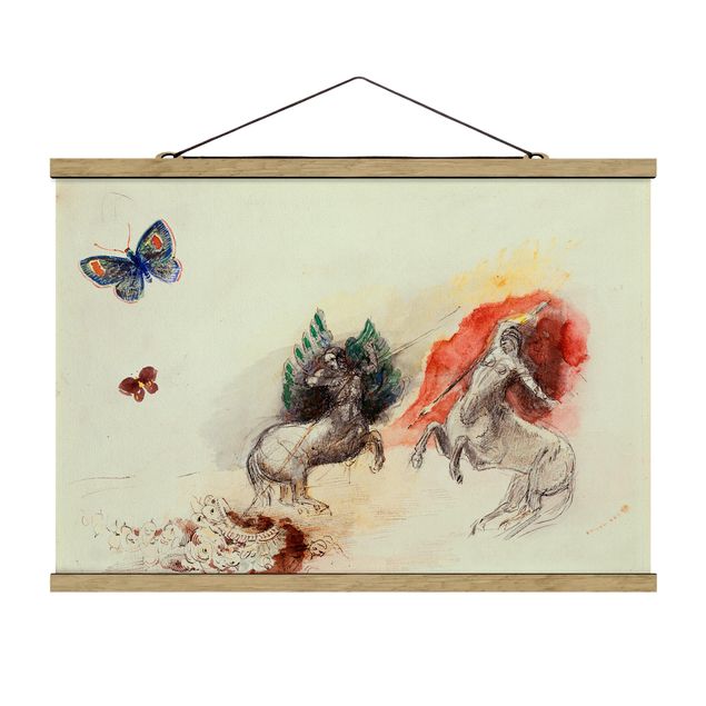 Obrazy motyl Odilon Redon - Bitwa Centaurów