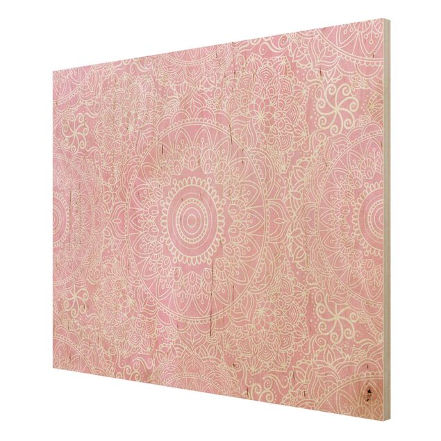 Obrazy na ścianę Wzór Mandala Pink