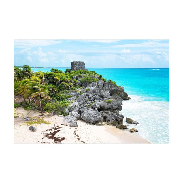 dywan dżungla Wybrzeże Karaibskie Ruiny Tulum