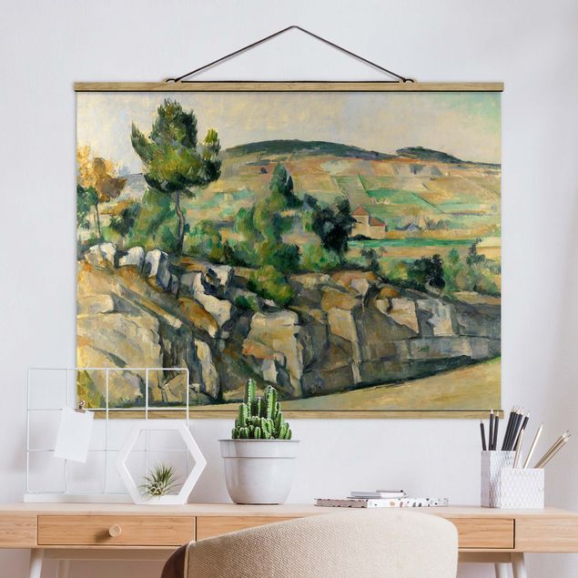 Plakat z wieszakiem - Paul Cézanne - Pejzaż pagórkowaty