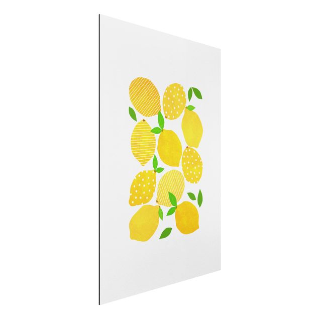Obrazy z owocami Lemony z kropkami