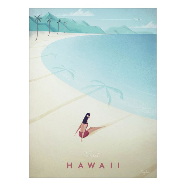 Obrazy do salonu nowoczesne Plakat podróżniczy - Hawaje