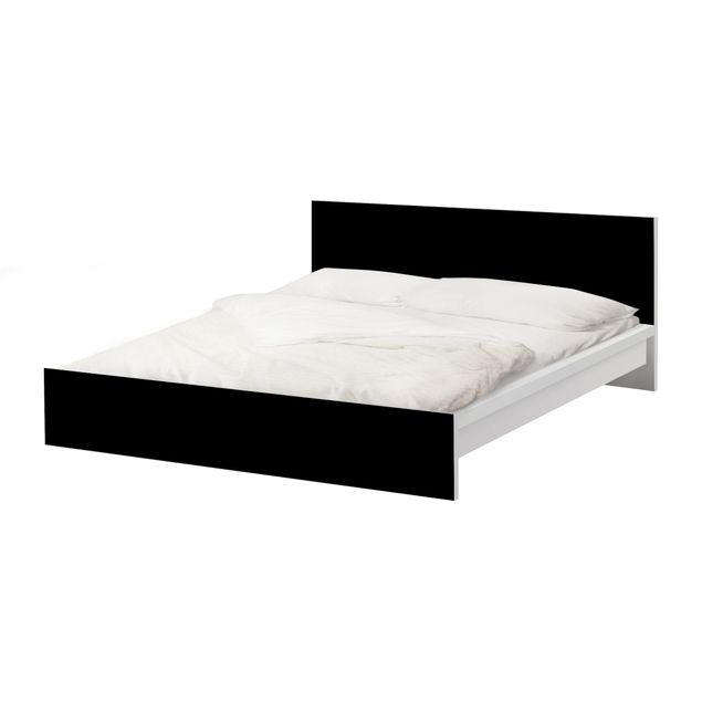 Okleina meblowa IKEA - Malm łóżko 160x200cm - Kolor czarny