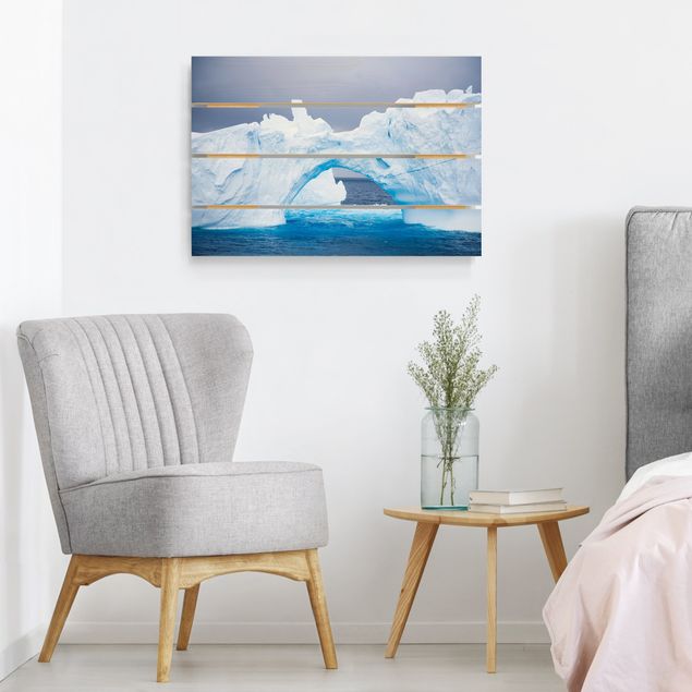 Obrazy na ścianę Antarktyczna góra lodowa