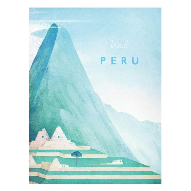 Obrazy do salonu Plakat podróżniczy - Peru