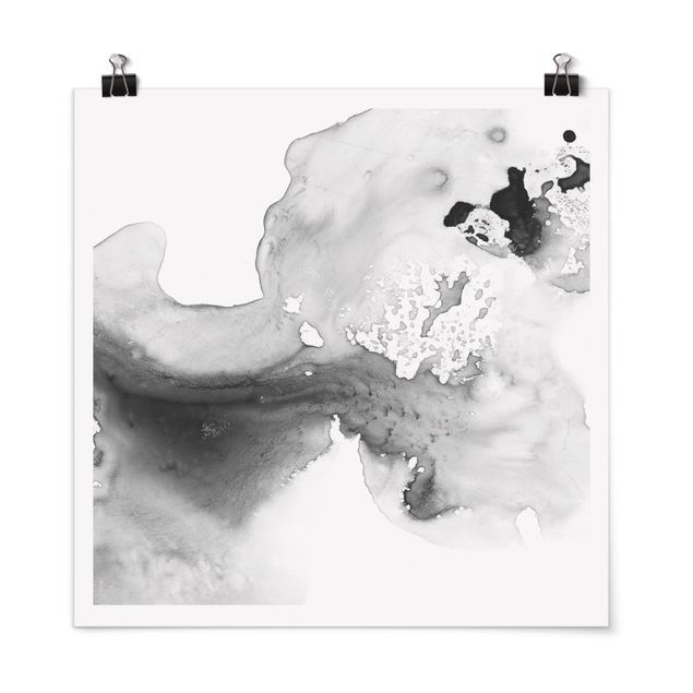 Obrazy abstrakcja Dym i woda II