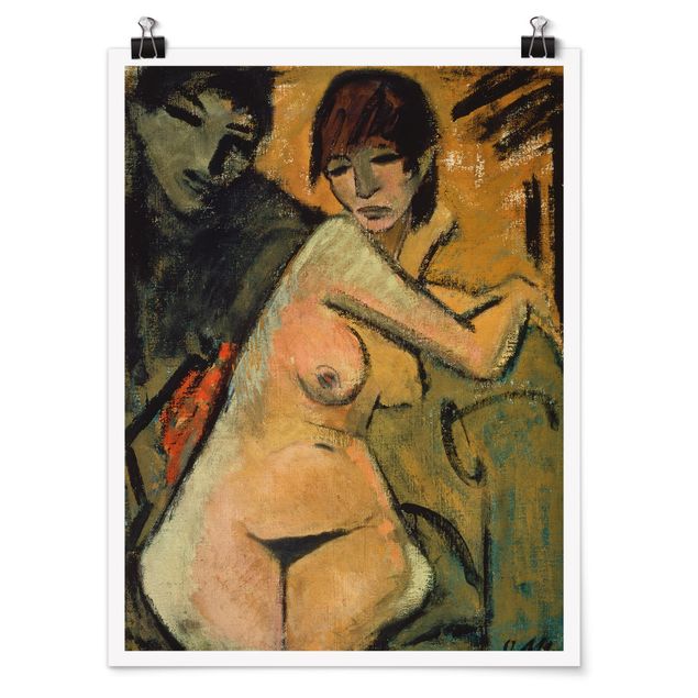 Obrazy nowoczesne Otto Mueller - Kochankowie