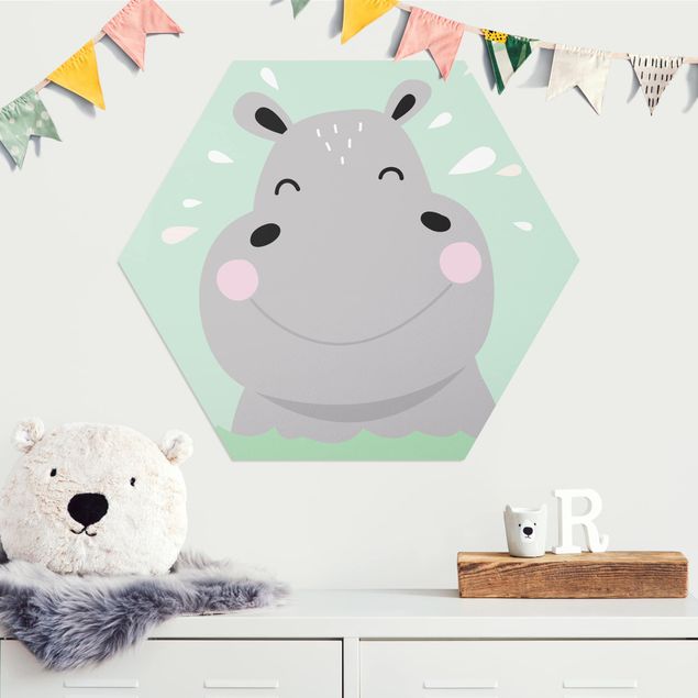 Pokój niemowlęcy Szczęśliwy hipopotam