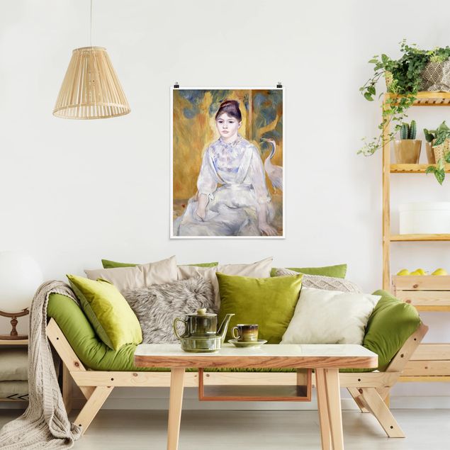 Dekoracja do kuchni Auguste Renoir - Młoda dziewczyna z łabędziem