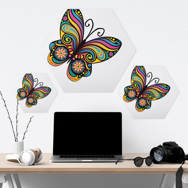 Obrazy na ścianę Nr BP22 Mandala motyla