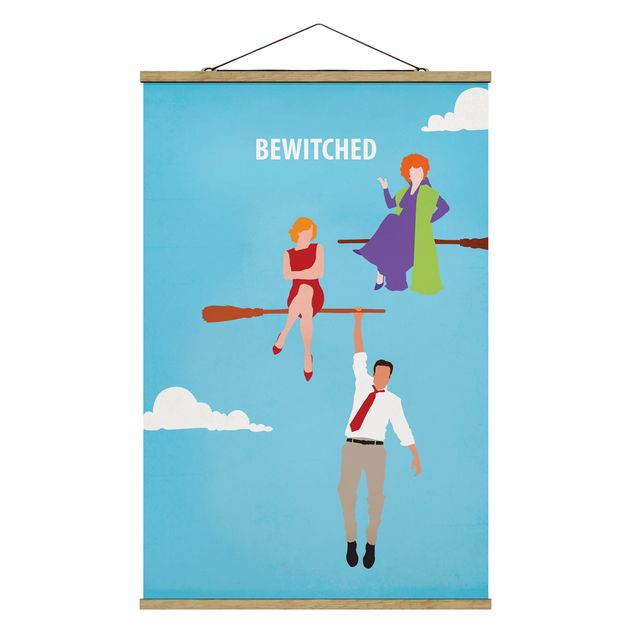 Obrazy portret Plakat filmowy Bewitched