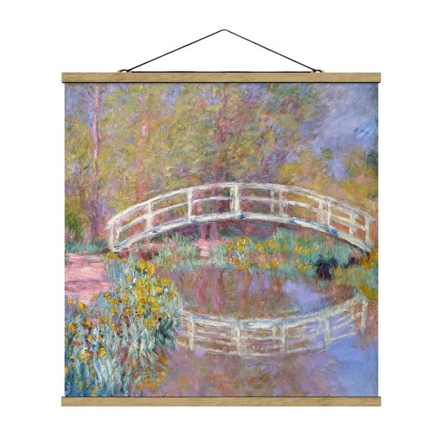 Obrazy impresjonizm Claude Monet - Most Moneta w ogrodzie