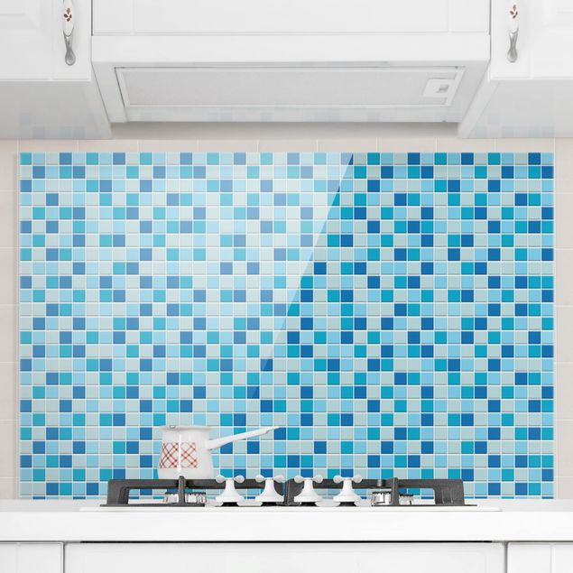 Dekoracja do kuchni Płytki mozaikowe Dźwięk morza