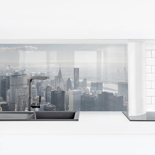 Panele szklane do kuchni Upper Manhattan Nowy Jork