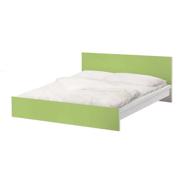 Okleina meblowa IKEA - Malm łóżko 140x200cm - Kolor wiosenna zieleń