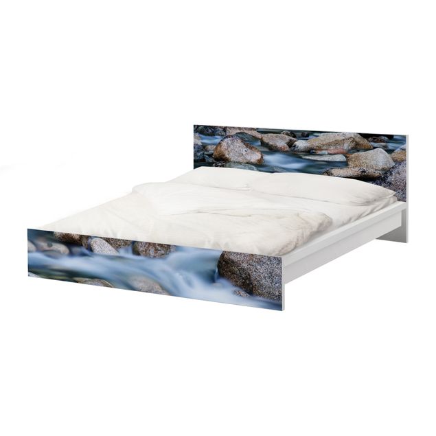 Okleina meblowa IKEA - Malm łóżko 160x200cm - Rzeka w Kanadzie
